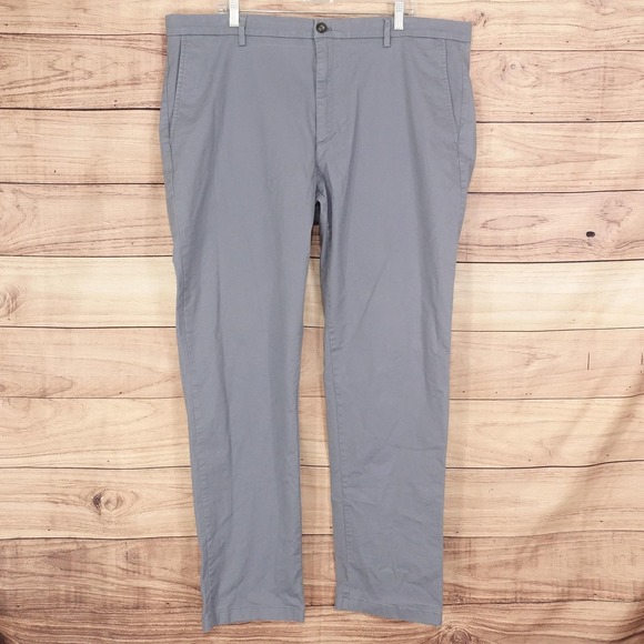 Joseph Abboud Other - Joseph Abboud Chino Pants Mens 44x34 Blue Modern Fit Stretch Flat Front Cotton